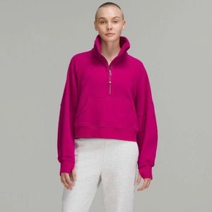Lululemon Oversized Scuba Funnel Neck Half-Zip